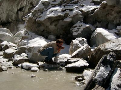 Drinking from the source of the Ganga