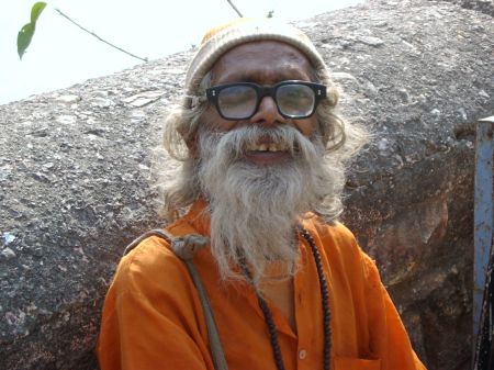 Our favourite baba in Rishikesh. You could make cuddly dolls of this guy and sell them